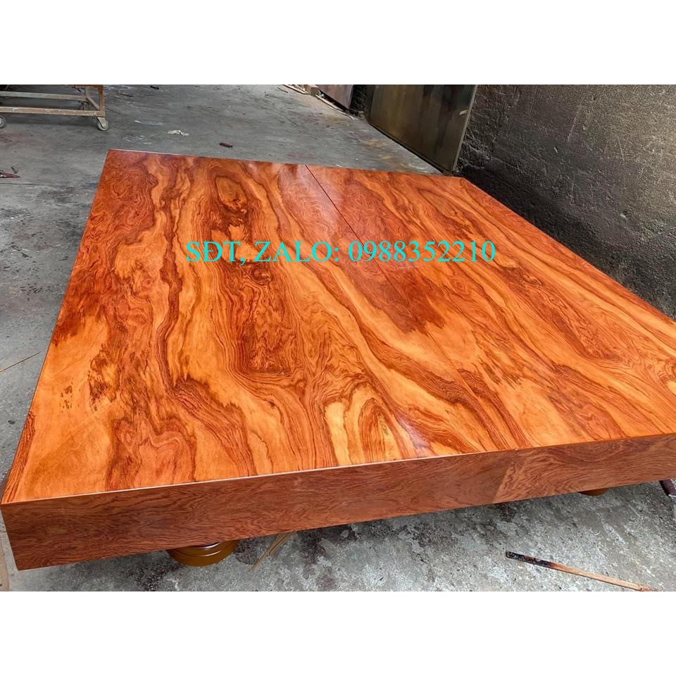 Sập Chiếu Ngựa Gỗ Hương Đá