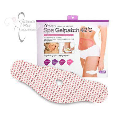 Miếng dán tan mỡ bụng hàn quốc spa gel patch 42°c