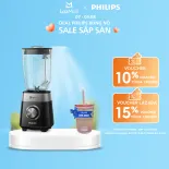 Máy Xay Sinh Tố Philips HR2228/90 |800W | lưỡi dao 6 cánh |Cối thủy tinh - Hàng Chính Hãng