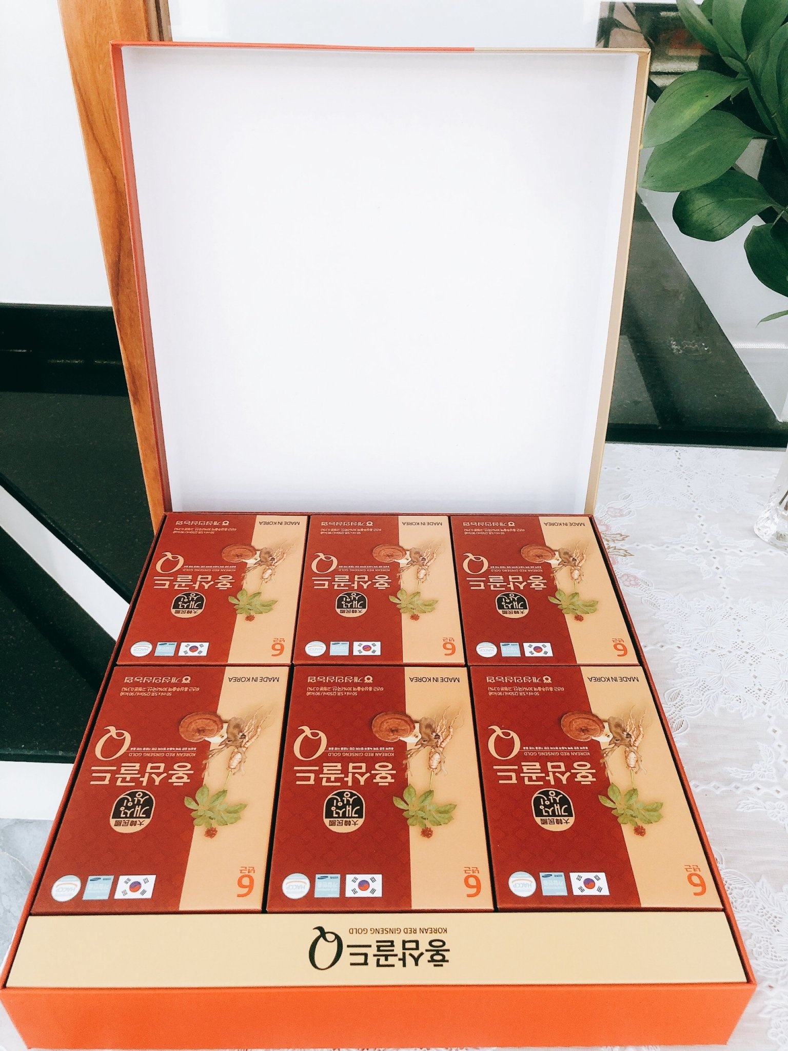 Nước hồng sâm hàn quốc 6 năm tuổi