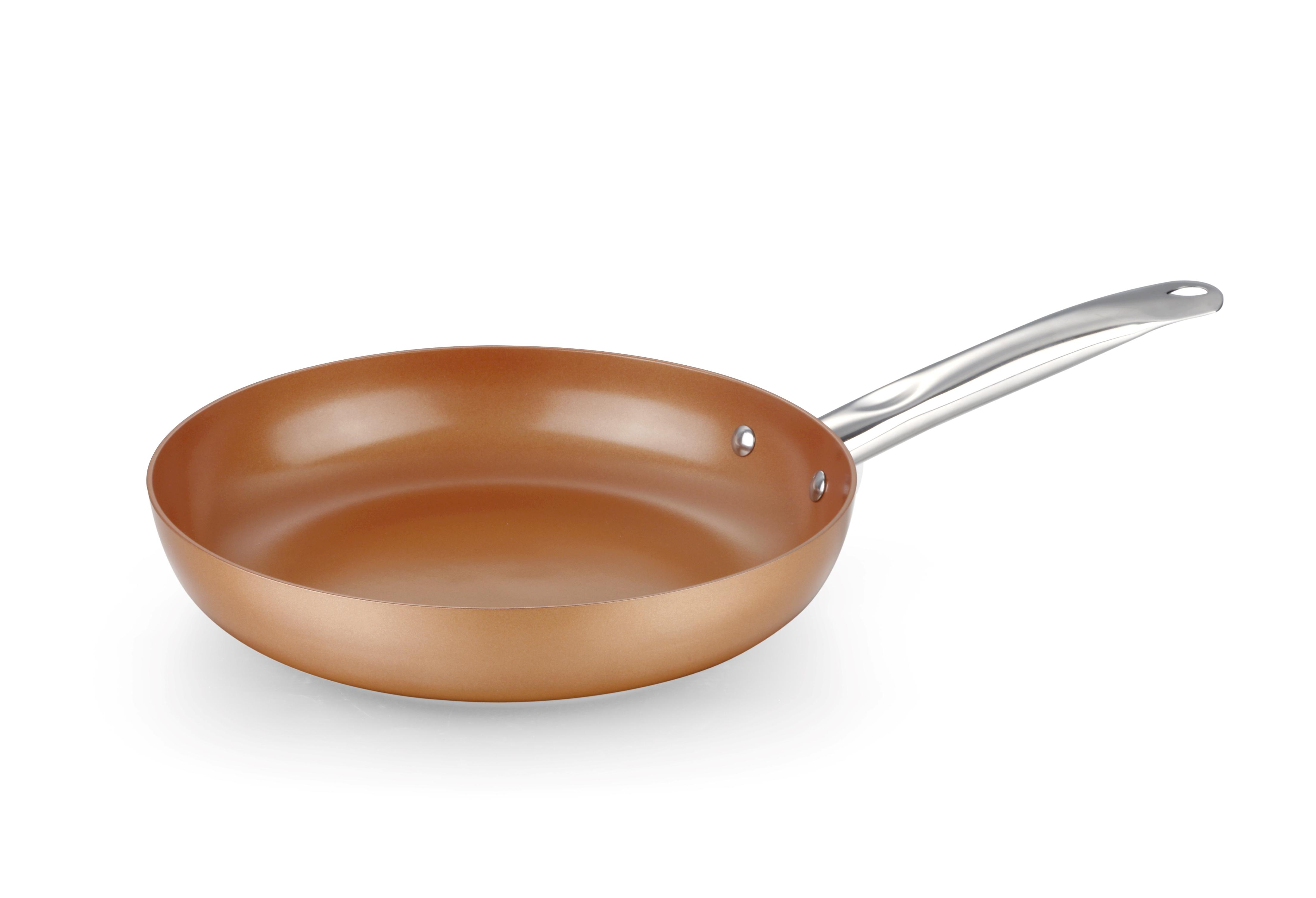 Chảo chiên super chef men caramic cao cấp đáy từ 22cm