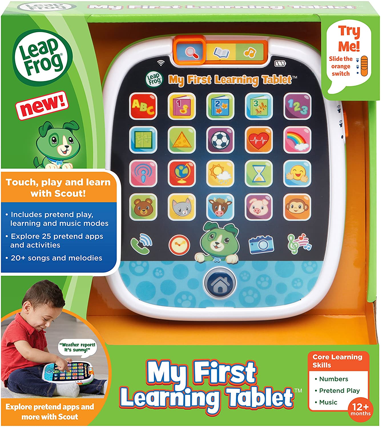 Đồ chơi giáo dục đầu đời cho bé từ 12 tháng tuổi - Máy tính bảng Leapfrog