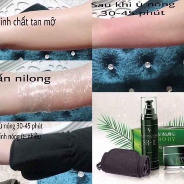 Bộ ủ nóng tan mỡ slimming body2