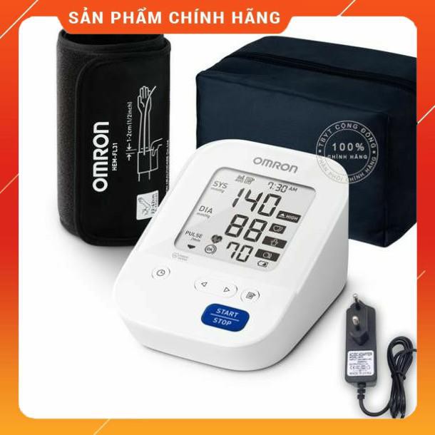 Máy đo huyết áp tự động Omron HEM-7156 + tặng Adater trị giá 180k