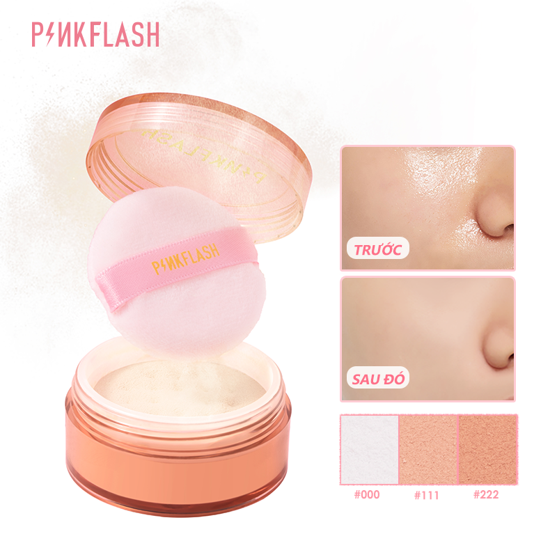 FOCALLURE Phấn phủ PINKFLASH OhMySelf lâu trôi