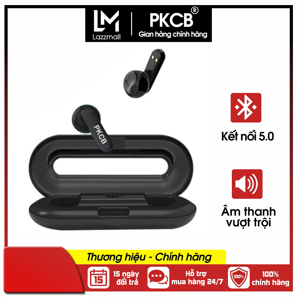 Tai Nghe Bluetooth không dây True Wireless Chống Nước IPX5 Cảm ứng Vân Tay - Hàng chính hãng