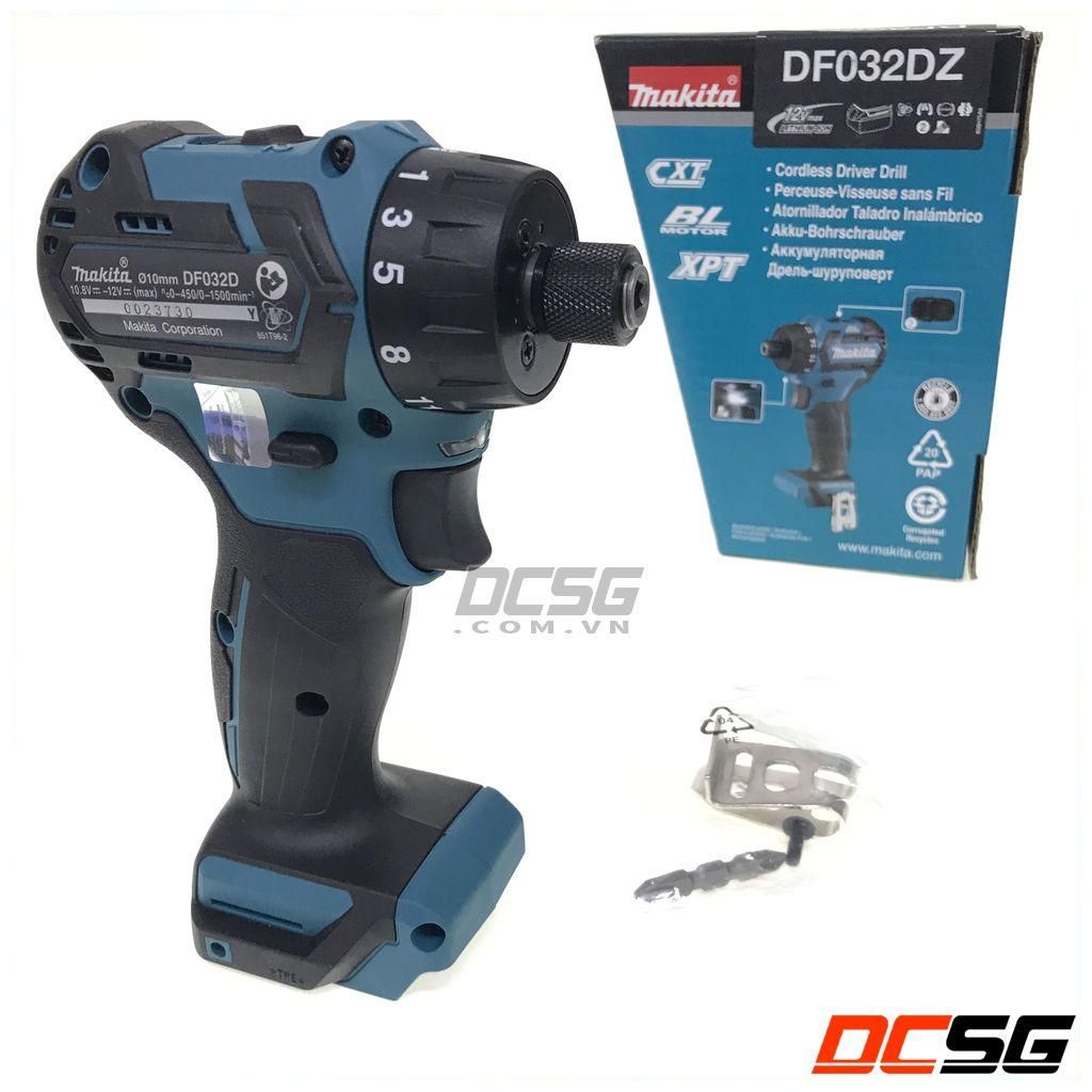 Máy khoan vặn vít dùng pin 12vmax makita df032dz