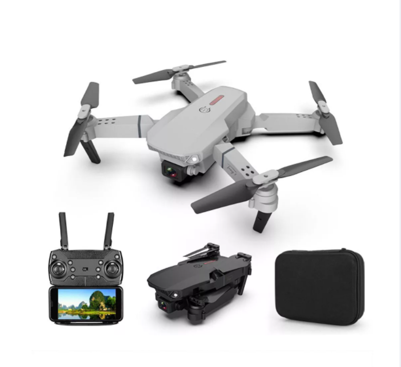 Flycam, Flycam HD, Máy Bay Camera, Flycam VISUO E88 Công Nghệ Mới, Camera Sieu Nét Bảo Hành Lỗi 1 Đổi 1