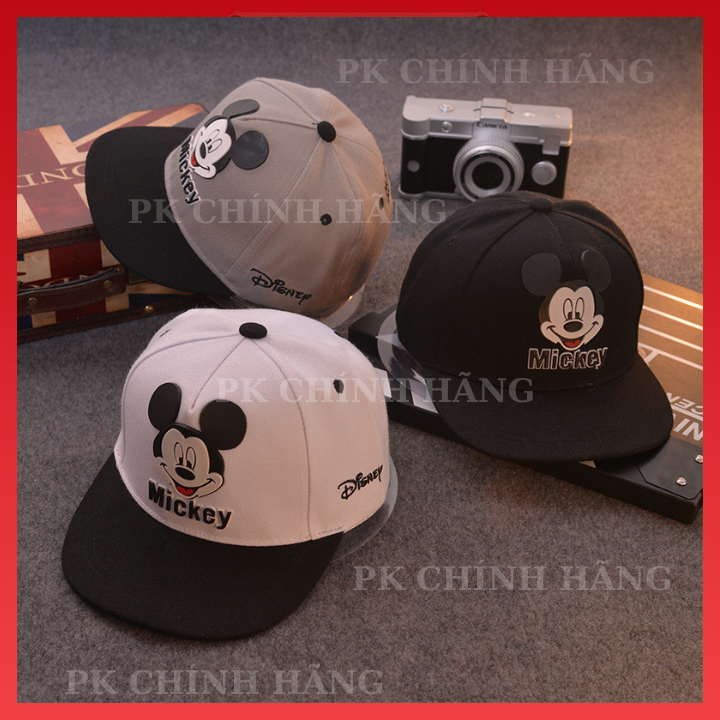 Mũ lưỡi trai hiphop micky phong cách hàn quốc cho bé