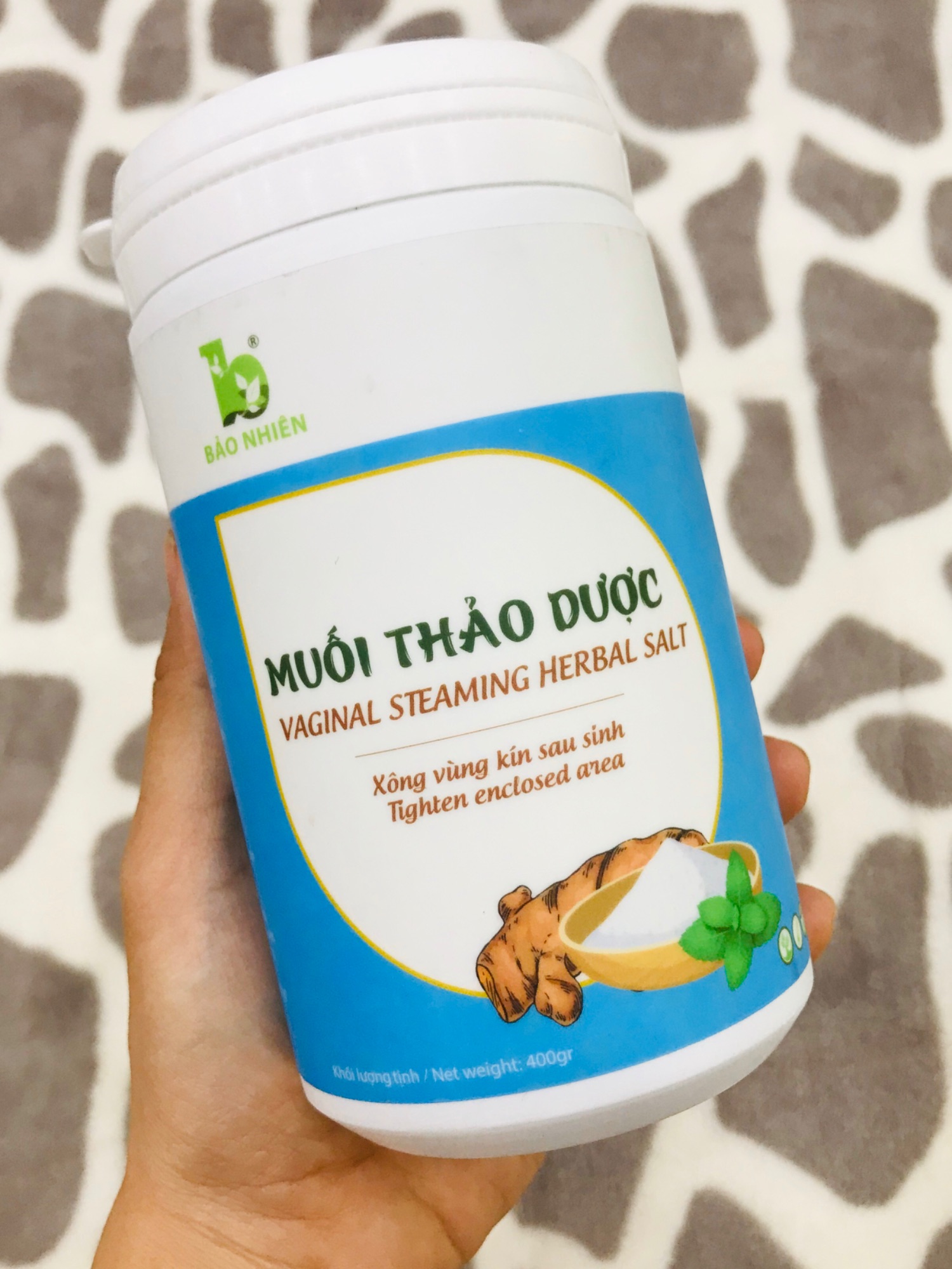 Muối xông vùng kín Bảo Nhiên