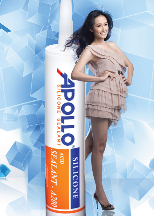 Keo Silicone Apollo Các Loại, Keo Dán Kính Dán Tường Đa Năng, Giá Rẻ Npp.