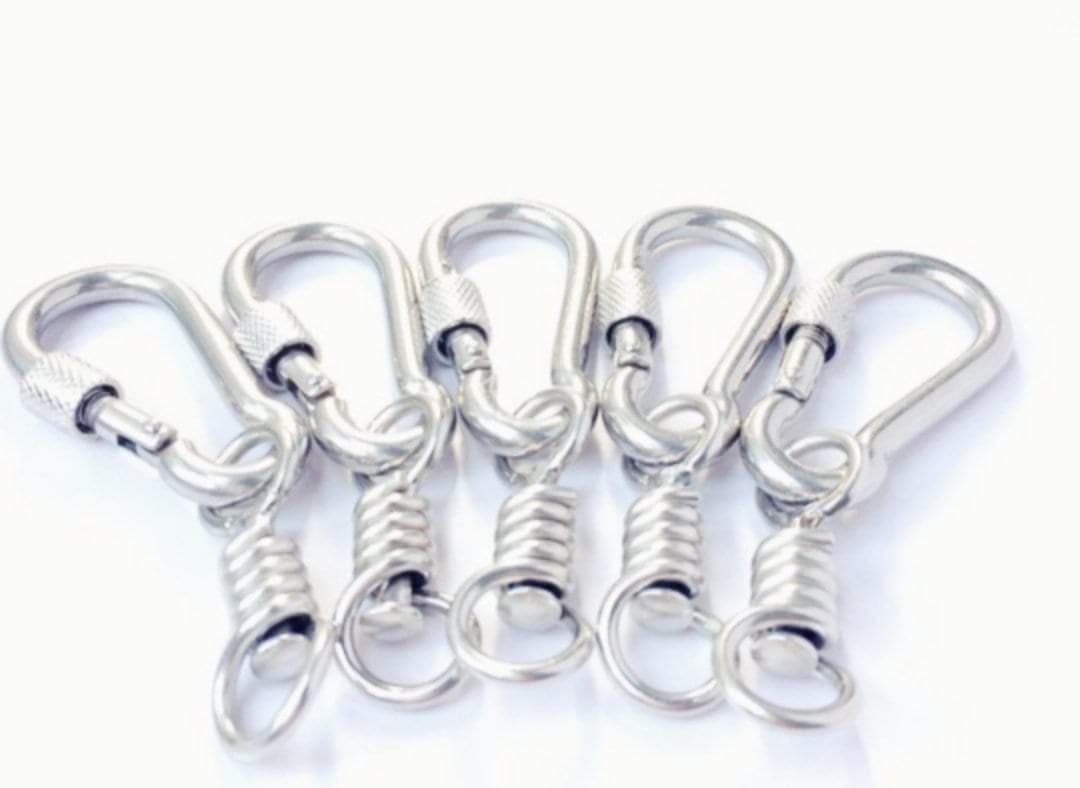 Móc khóa inox chống xoắn 1 móc