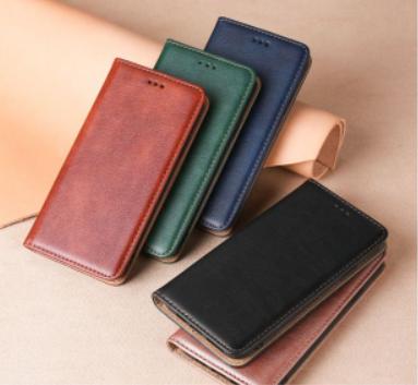 Bao da điện thoại nắp gập xiaomi redmi note 8 , redmi note 8pro , redmi note 7 da mềm may viền cao cấp
