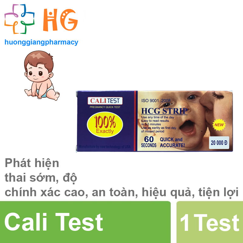 Que thử thai Cali Test