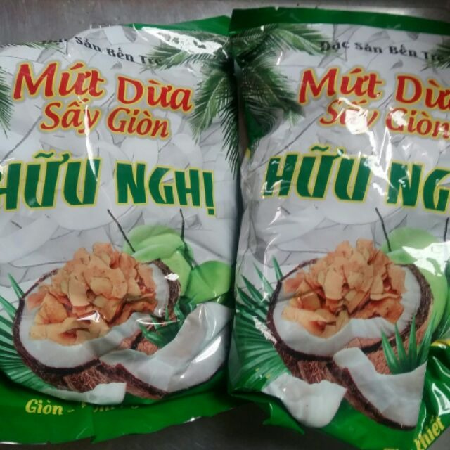 Mứt dừa sấy giòn siêu ngon