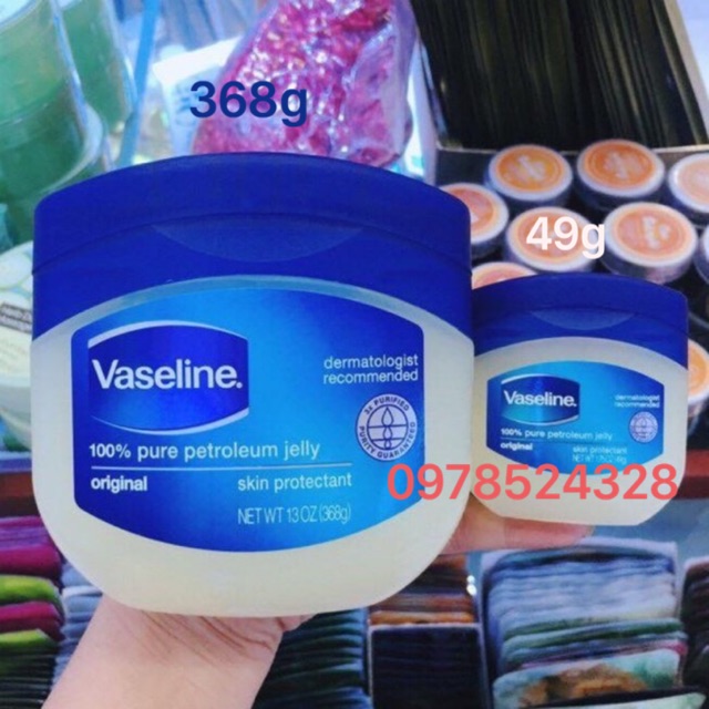 Sáp dưỡng ẩm vaseline 49g. hàng chính hãng|hủ nhỏ 49g