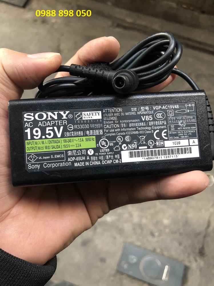bộ Laptop Sony Viao 19.5v 3.3a chính hãng