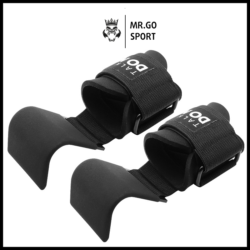 Găng tay tập xà đơn có móc Bao tay nâng tạ có móc kết hợp bảo vệ cổ tay chính hãng MG56