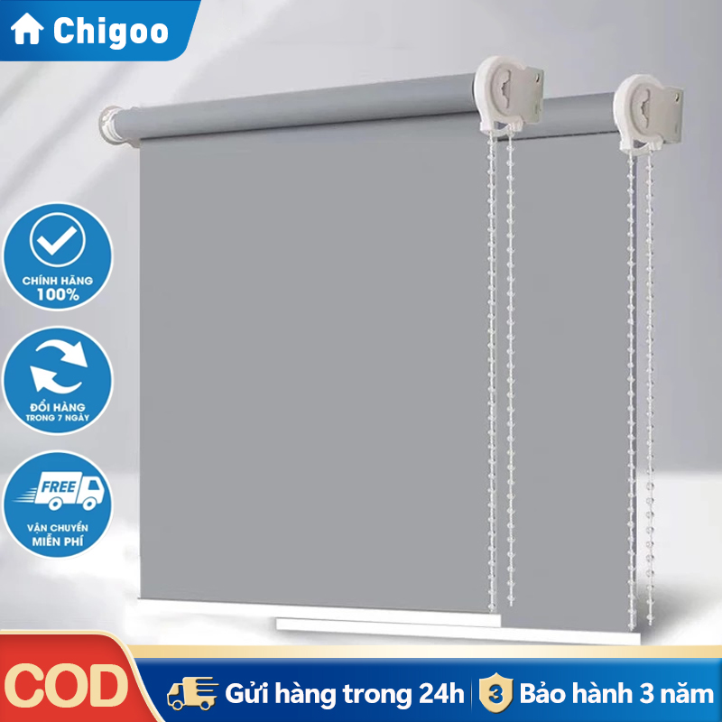 [BH-5 năm]  Rèm Cuốn Chống Nắng Loại Dày Cản Sáng 100% Cản Nhiệt Che Nắng Cửa Sổ Phòng Ngủ Khách Vách Kính Văn Phòng