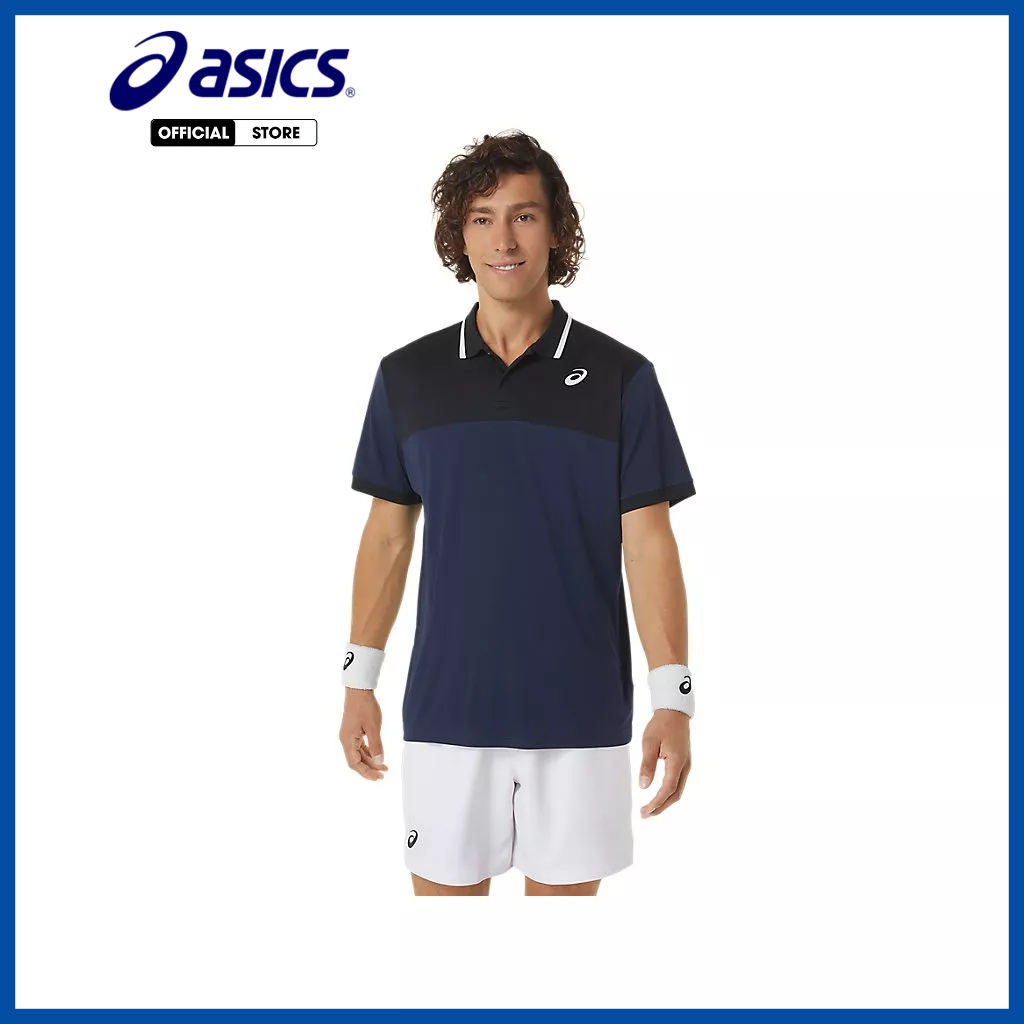 Áo polo thể thao nam asics court polo shirt 2041a256.401