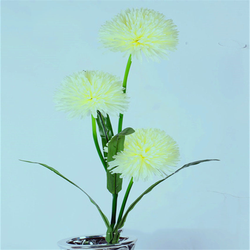 Hoa bồ công anh 3 bông giả dài 92cm hl019