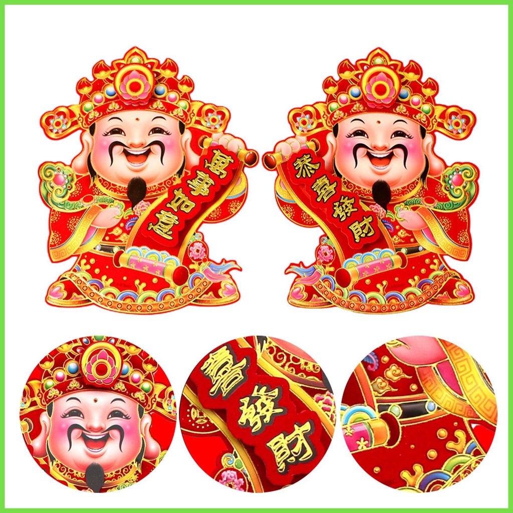 Sticker dán cửa kính , Miếng dán cửa kính 3d, Miếng dán cửa Tết Nguyên Đán