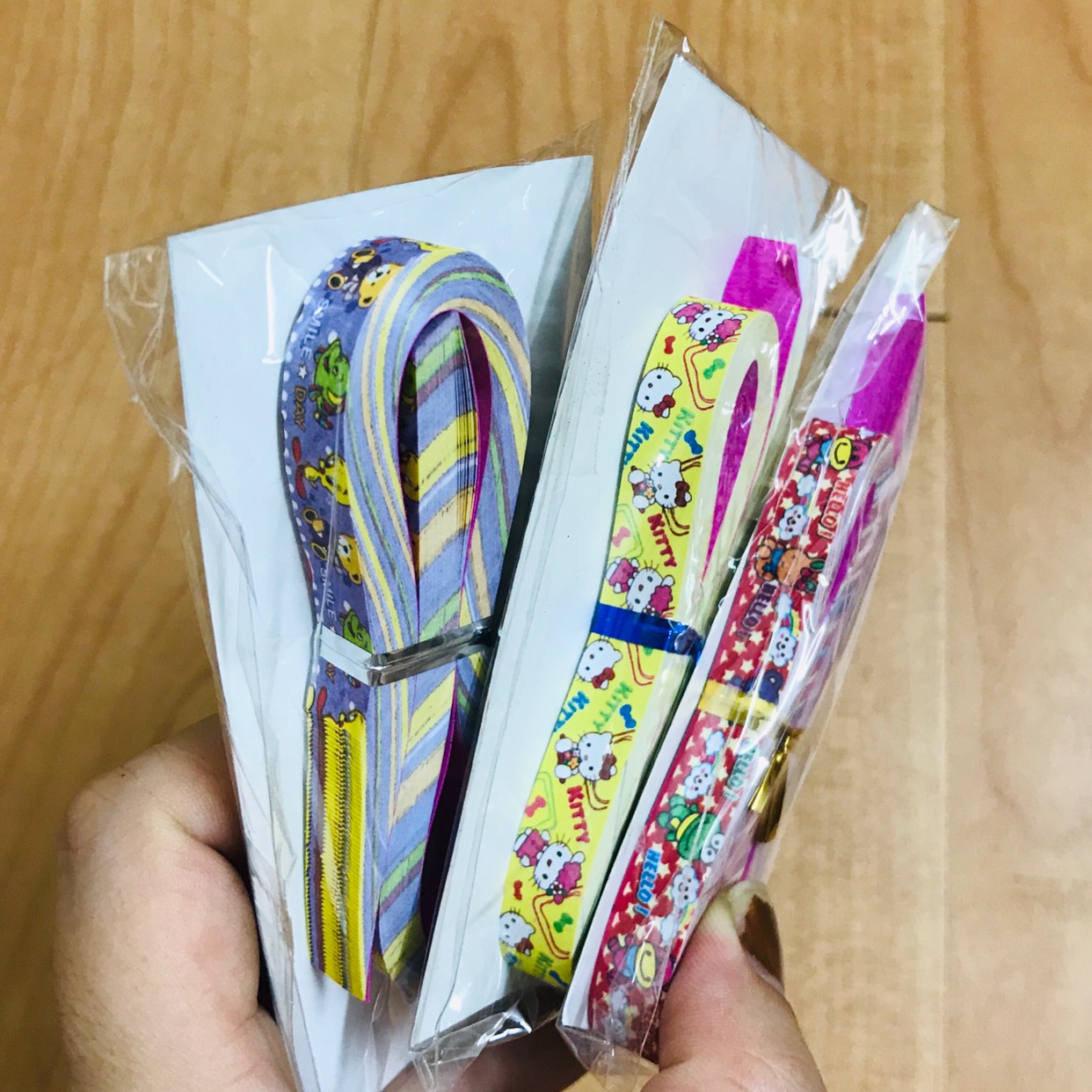 Set 5 Vỉ Giấy xếp sao - Vỉ 50 tờ