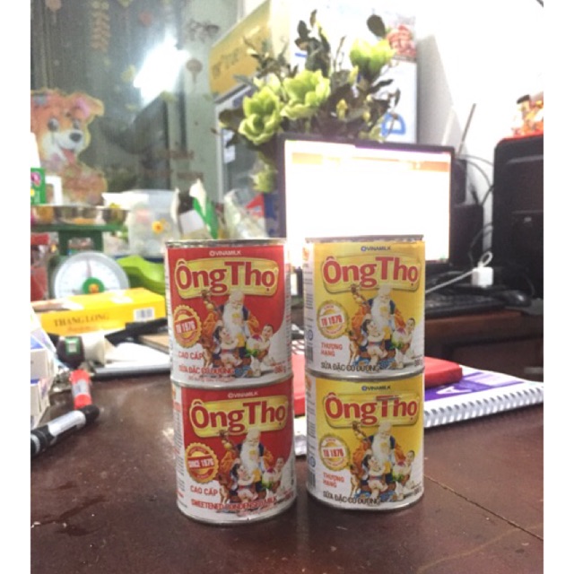 ( Mẫu mới ) Sữa Đặc Ông Thọ Có Đường 380g
