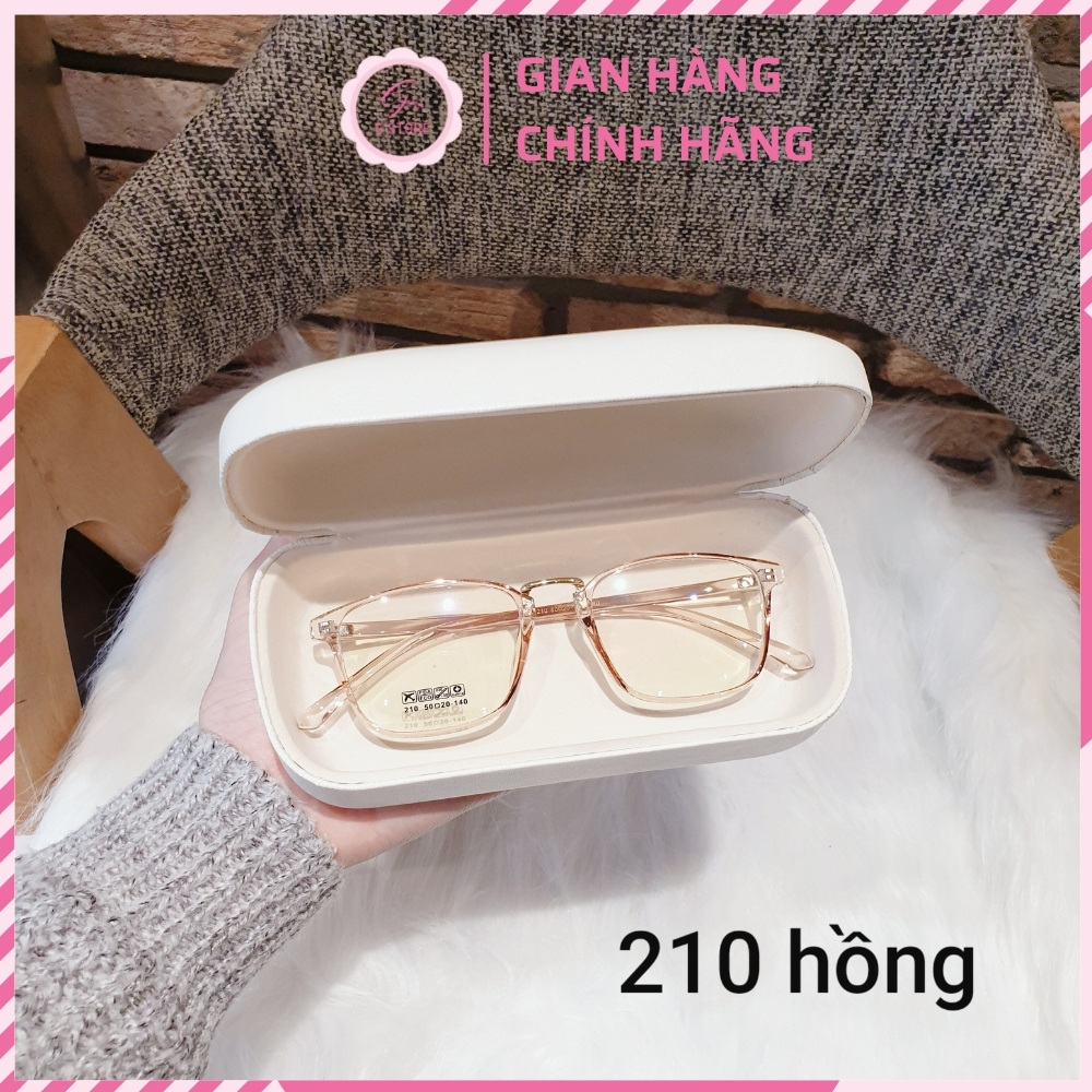 Gọng kính cận vuông nam nữ kính gọng dẻo chất nhựa đẹp gọng kính hàn quốc thời trang kính cận gọng vuông cao cấp, giá rẻ