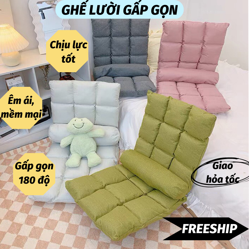 Ghế Bệt Tựa Lưng Ghế Lười Tiện Lợi Sử Dụng Ở Mọi Nơi LEON STORE