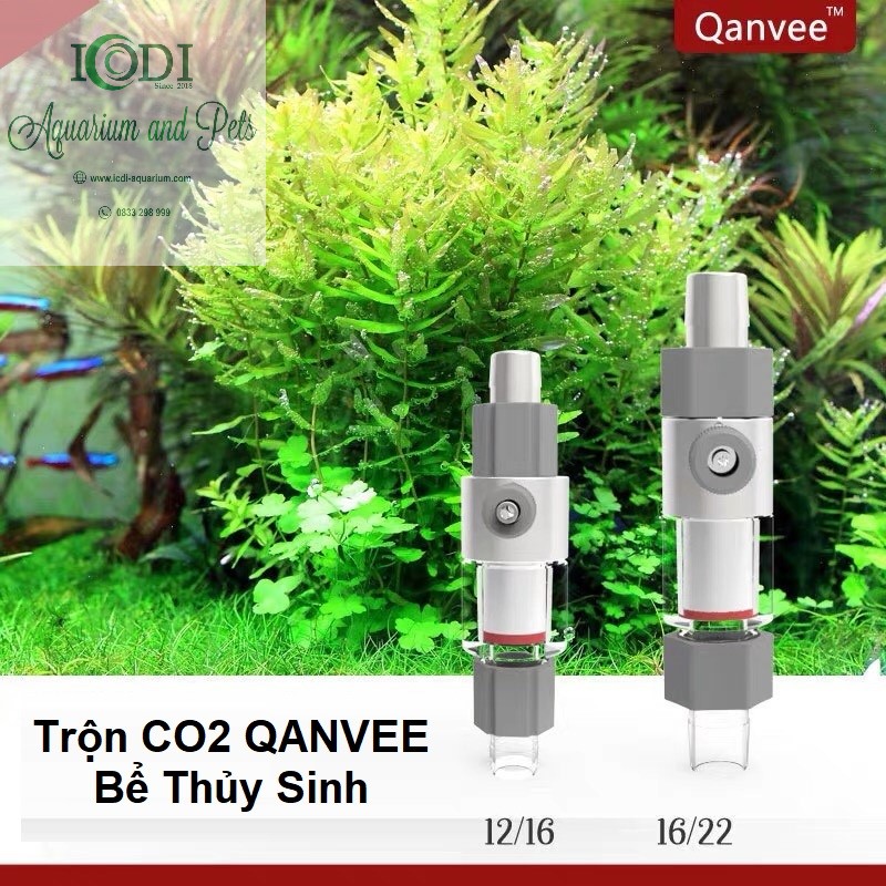 Trộn co2 qanvee bể thủy sinh