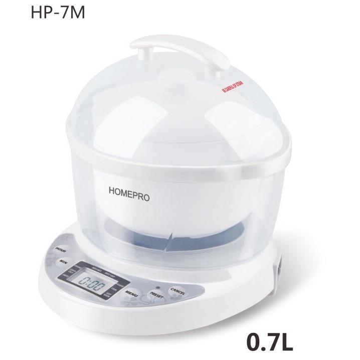 Nồi chưng yến bằng sứ chuyên dụng HOMEPRO MODEL HP-7M- BH 12 tháng