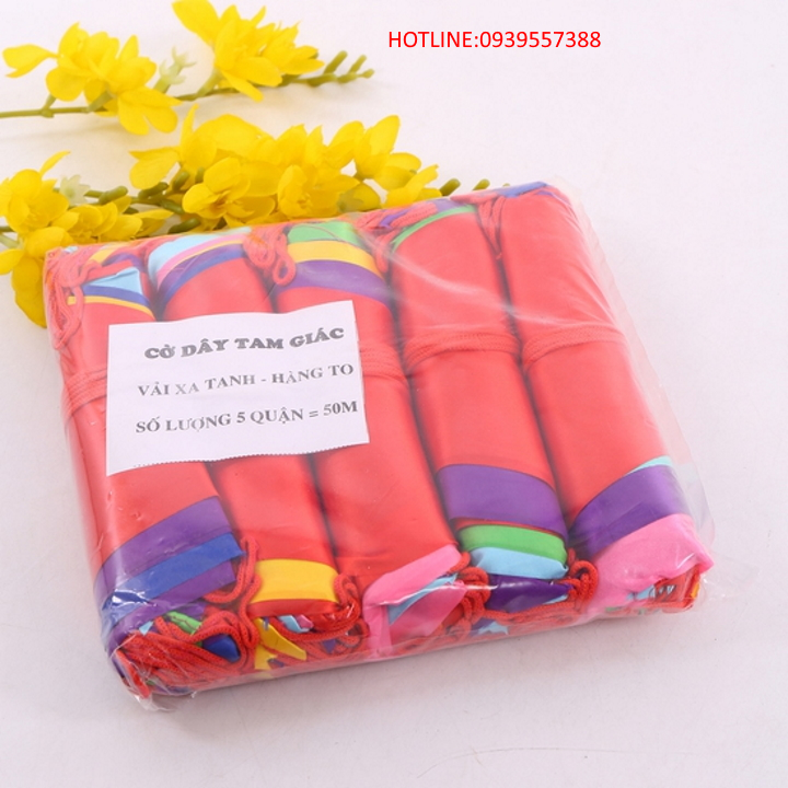 CỜ DÂY , CỜ TAM GIÁC 50m