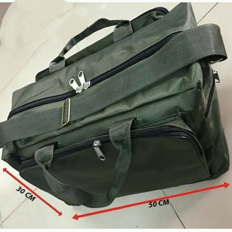 Túi đựng đồ nghề size đại, vải bố siêu dày nhiều ngăn đựng được nhiều đồ vật sắc nhọn