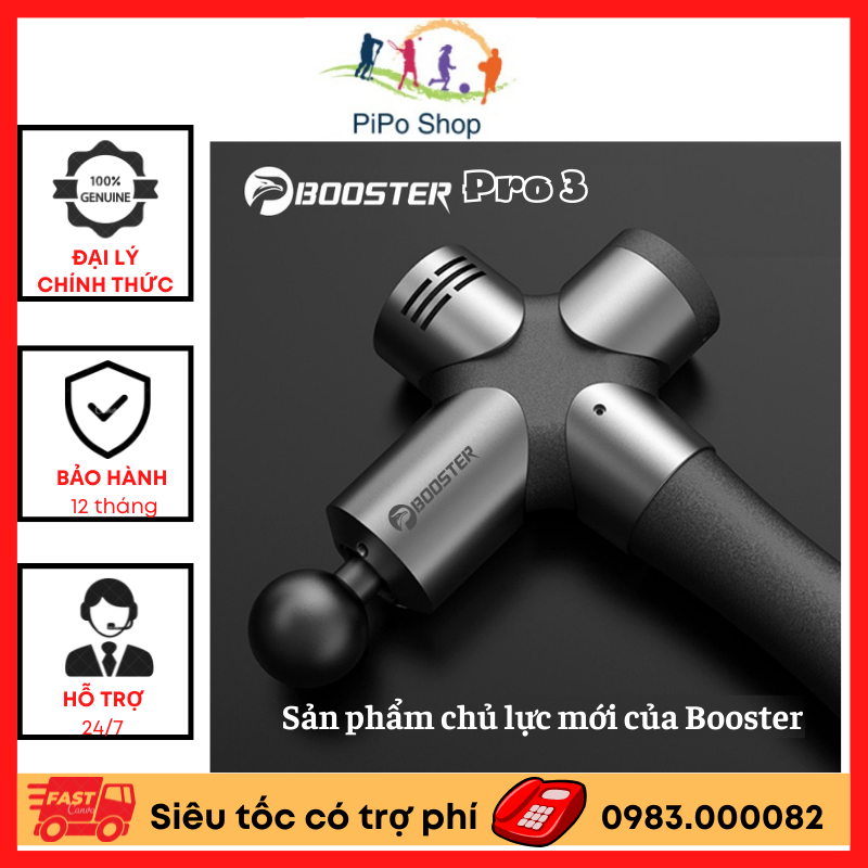 Booster Pro3 2022 - Máy massage được thiết kế đột phá, sản phẩm mới chủ lực của BOOSTER