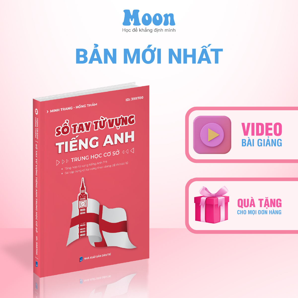 Moonbook - sổ tay từ vựng tiếng anh trung học cơ sở