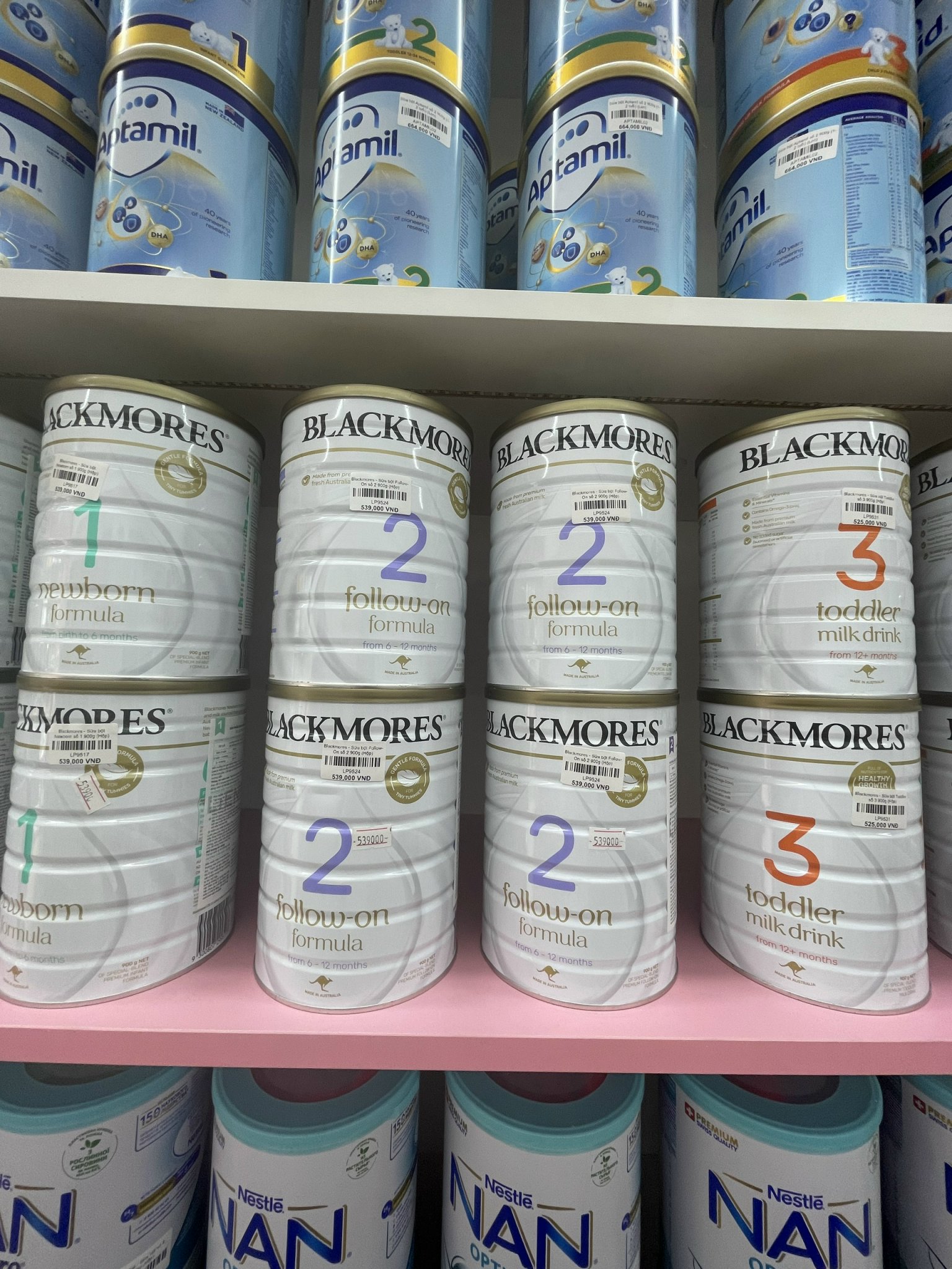 Sữa Blackmores Số 2 900g (6-12 tháng tuổi)