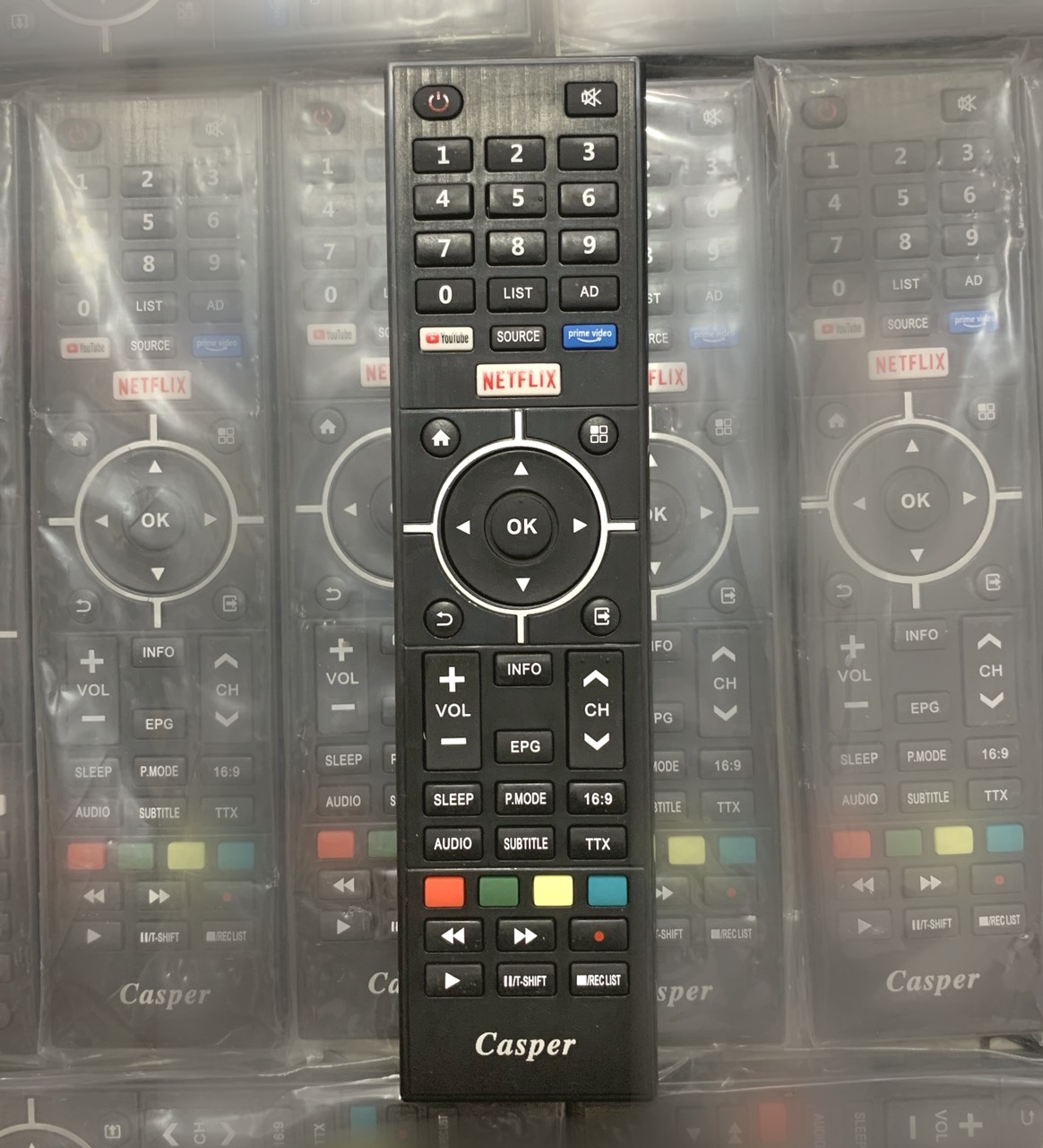 Điều khiển tv casper chính hãng tặng pin - remote tivi casper smart