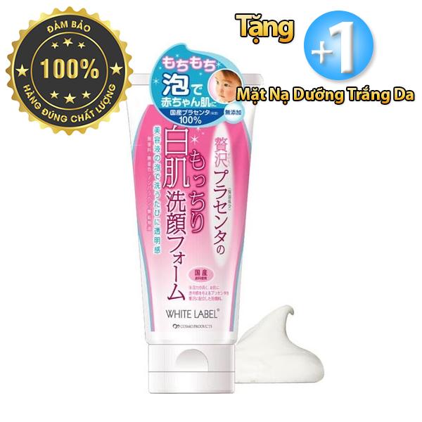 Sữa Rửa Mặt Dưỡng Da Trắng Mịn White Lable Premium Placenta Wash