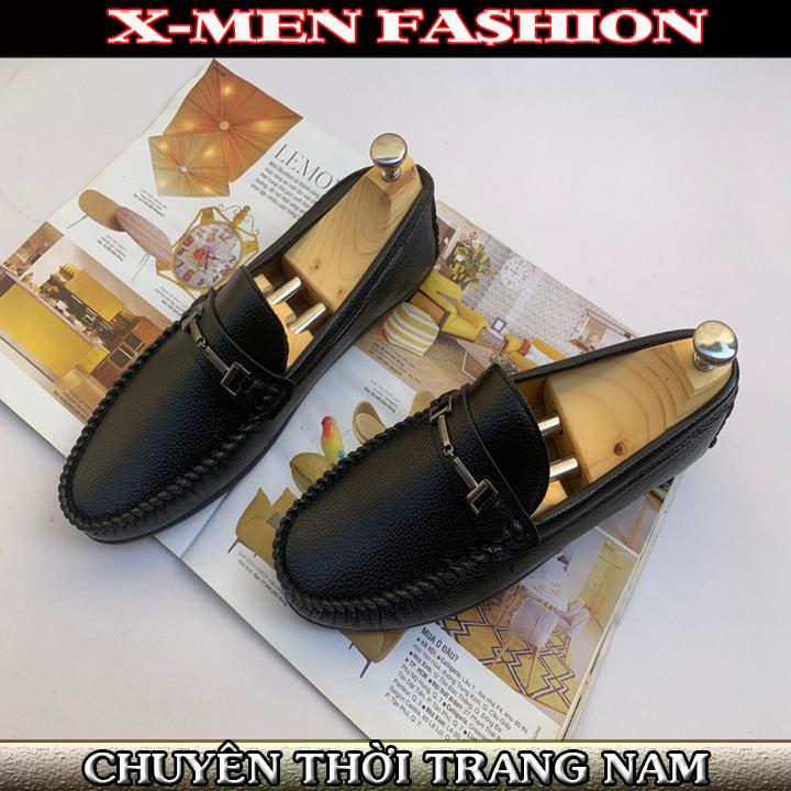 Giày lười nam trơn bán chạy - Sale giá sỉ giày công sở nam thời trang cao cấp thích hợp với các bộ quần tây áo sơ mi X-MENFASHION - GTNXM0027