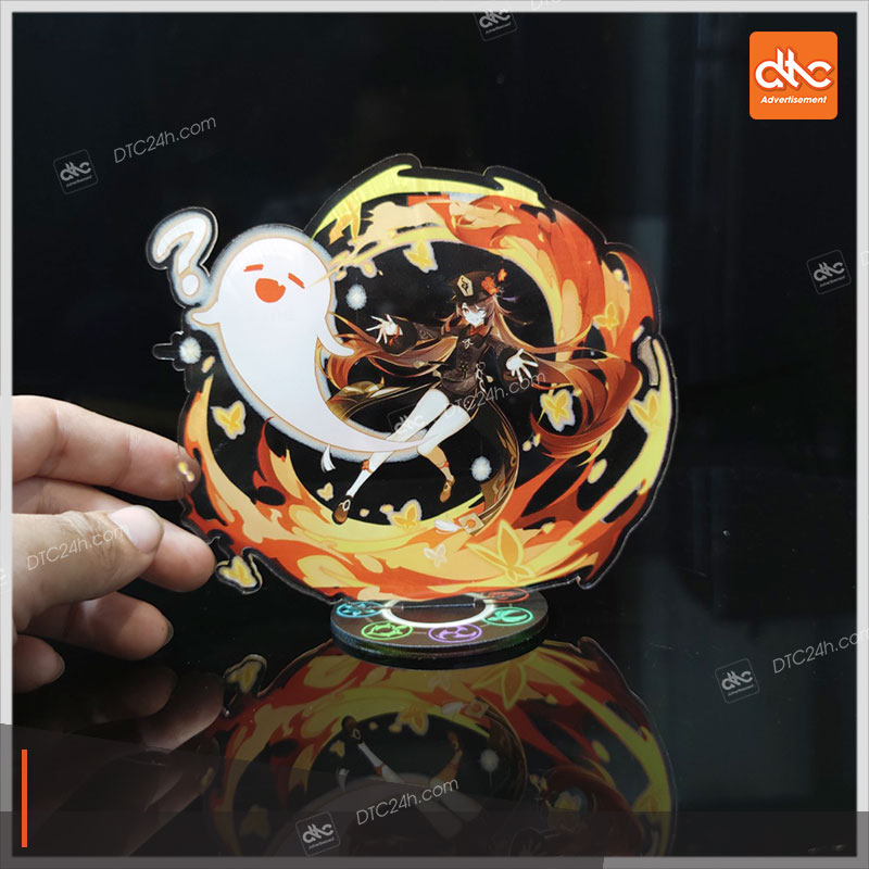 [HCM]Hutao - Tượng mica  và  Móc khóa mô hình nhân vật Genshin impact