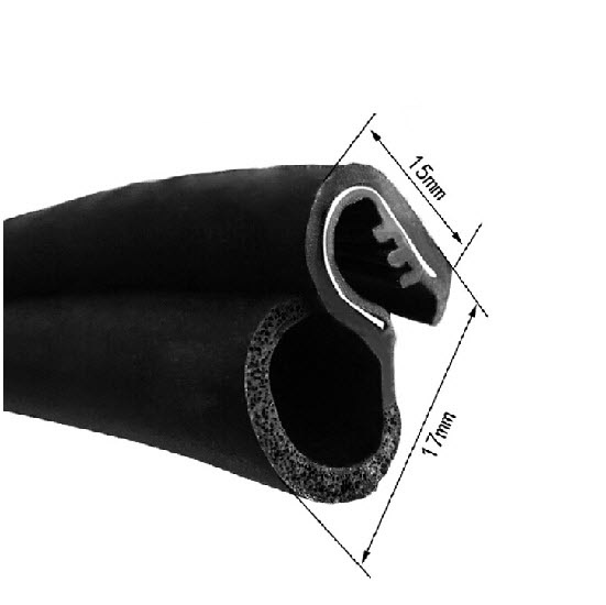 Gioăng cột b nẹp cánh cửa ô tô - gioăng cột b lõi thép