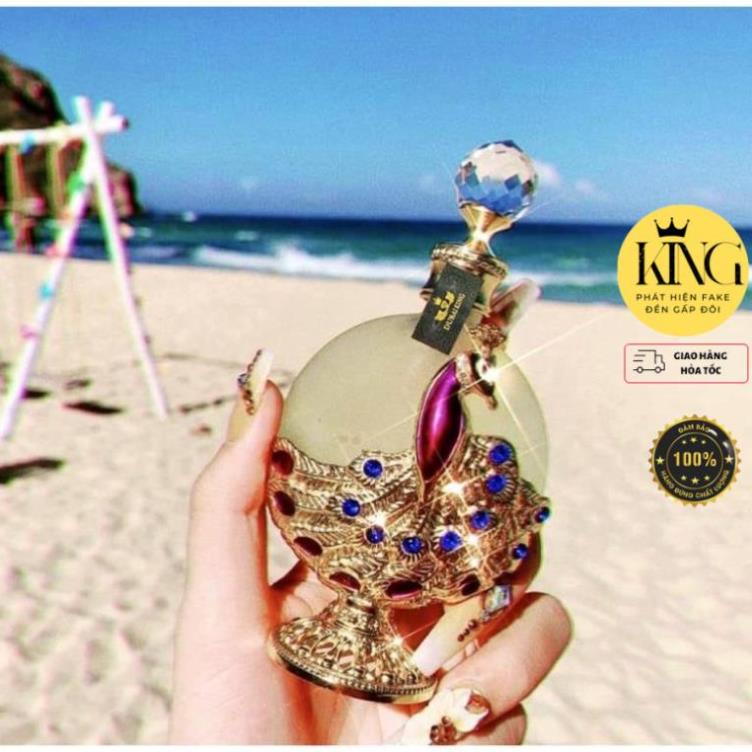 Tinh Dầu Nước Hoa Dubai Phượng Hoàng Gold 35ml hình con công thơm lâu