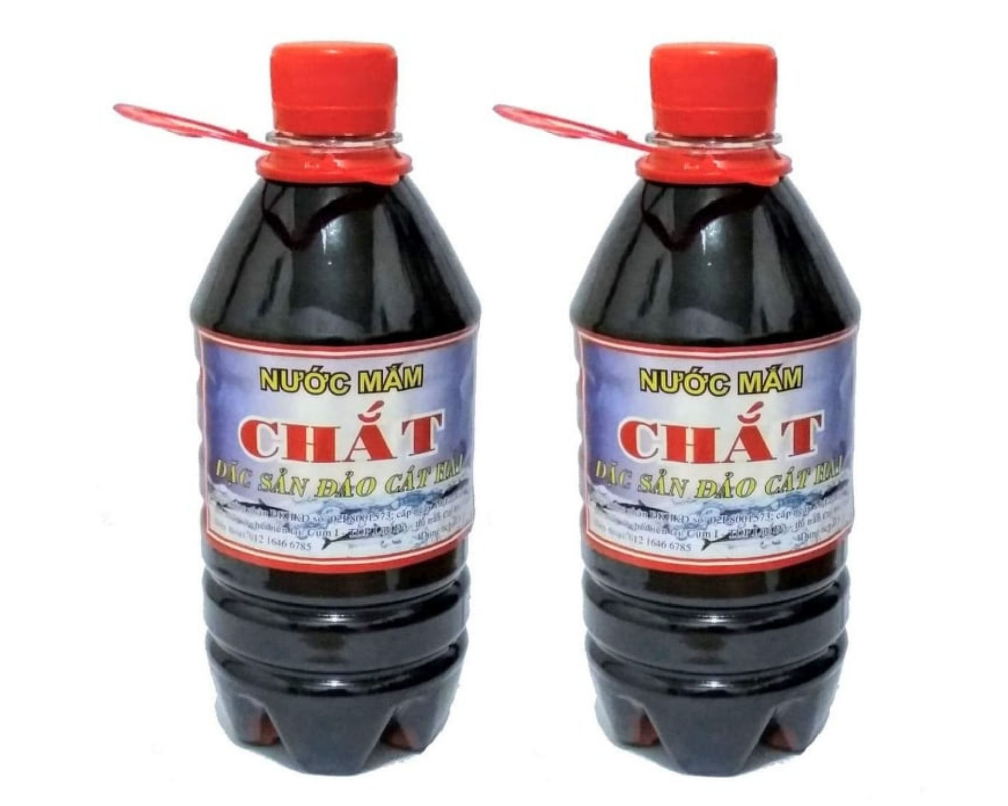 Combo 2 chai - nước mắm chắt cá quẩn cát hải
