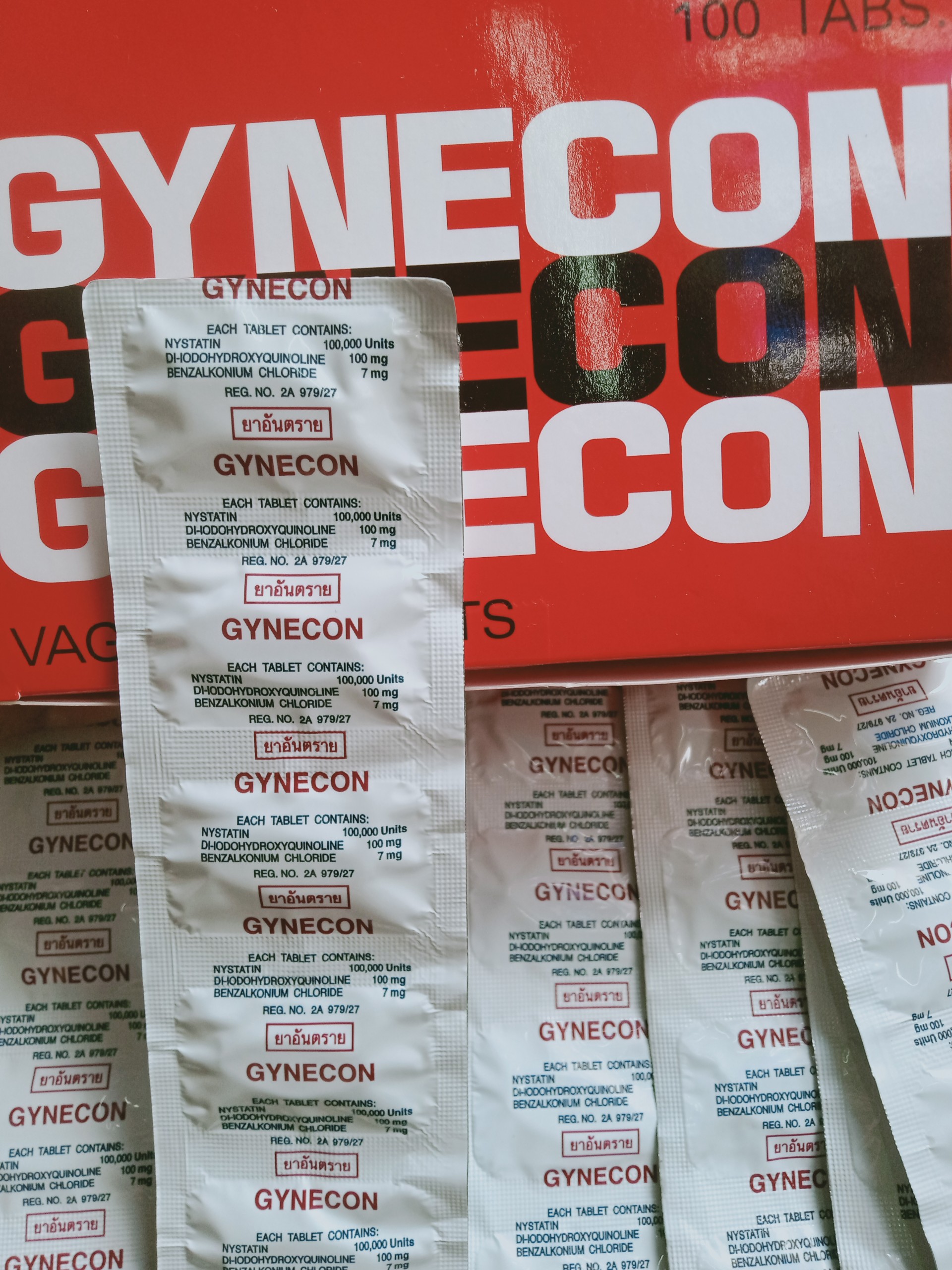 Viên Đặt Phụ Khoa Thái Lan Gynecon  Chuẩn Thái