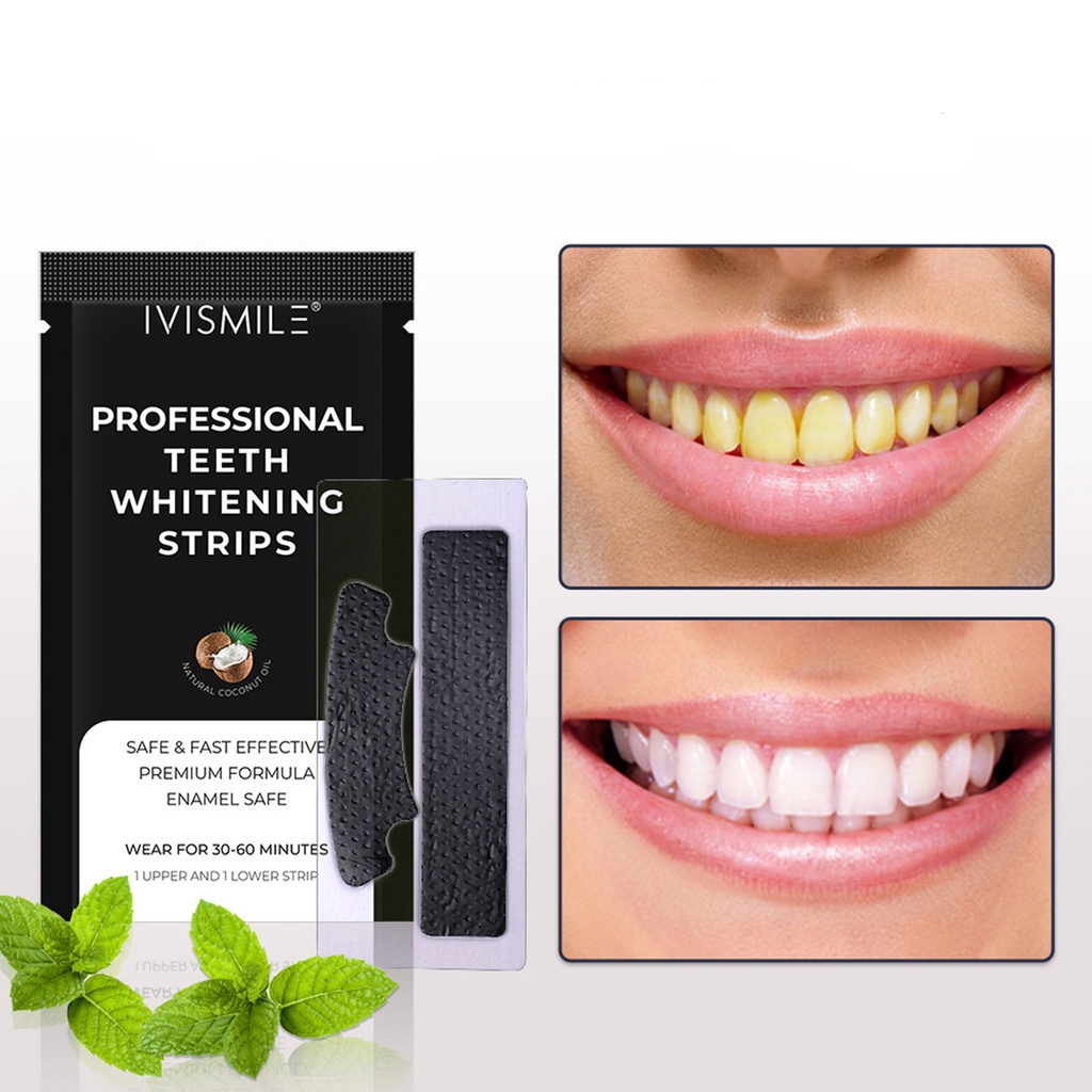 Miếng dán trắng răng IVISMILE - Dán trắng răng an toàn, hiệu quả cho người sử dụng, không gây ê buốt hay bào mòn răng