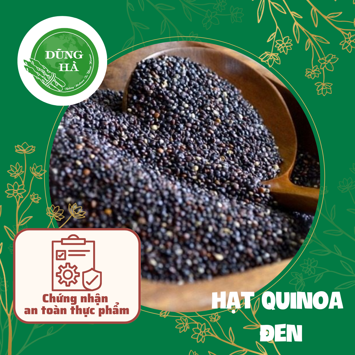 Hạt quinoa đen chất lượng