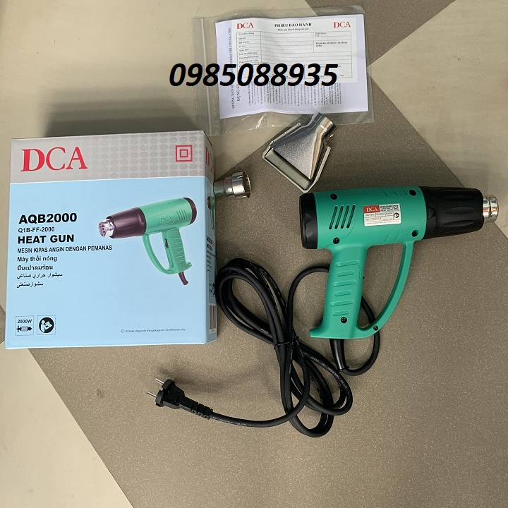 Máy thổi nhiệt nóng dca aqb2000 - khò 2000w