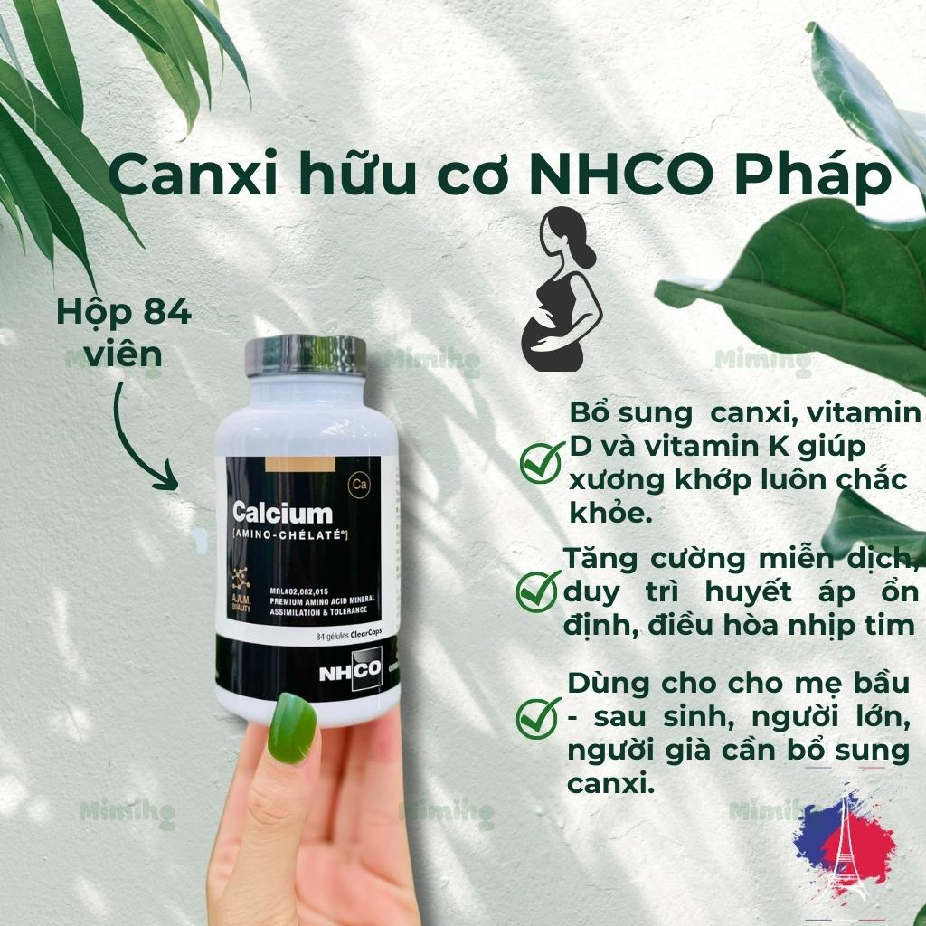 Vitamin Canxi hữu cơ NHCO của pháp giúp xương chắc khỏe_MiMi HG