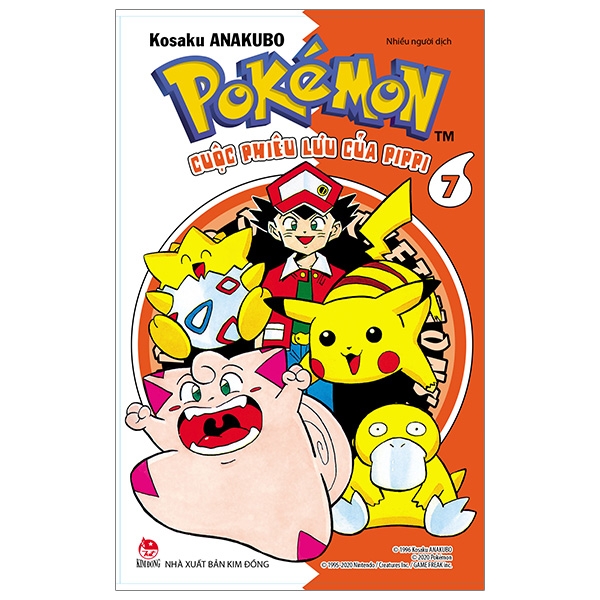 Fahasa - Pokémon - Cuộc Phiêu Lưu Của Pippi - Tập 7